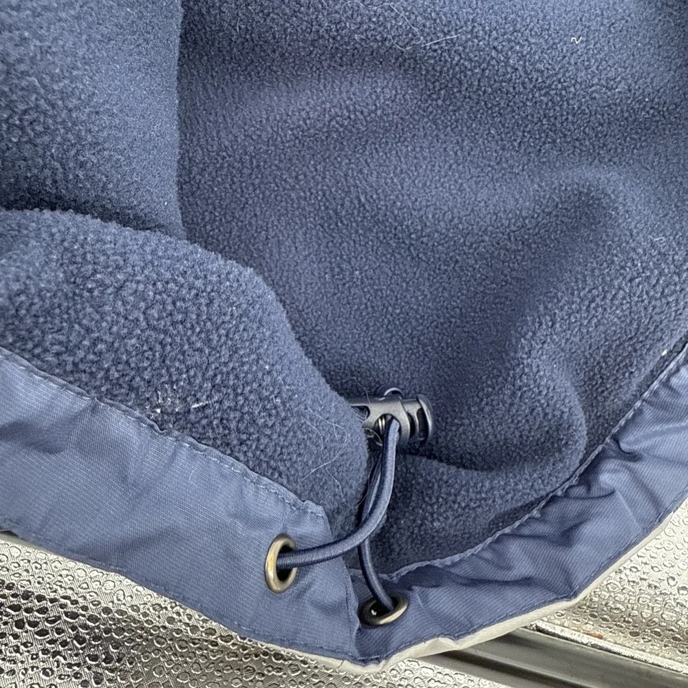 Port Authority Anacortes Mens Small Jacket Windbreaker Waterproof Hooded‎ Blue